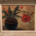 'Winter cactus' oil on canvas C1950